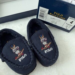 Ralph Lauren Navy Kids Shoes